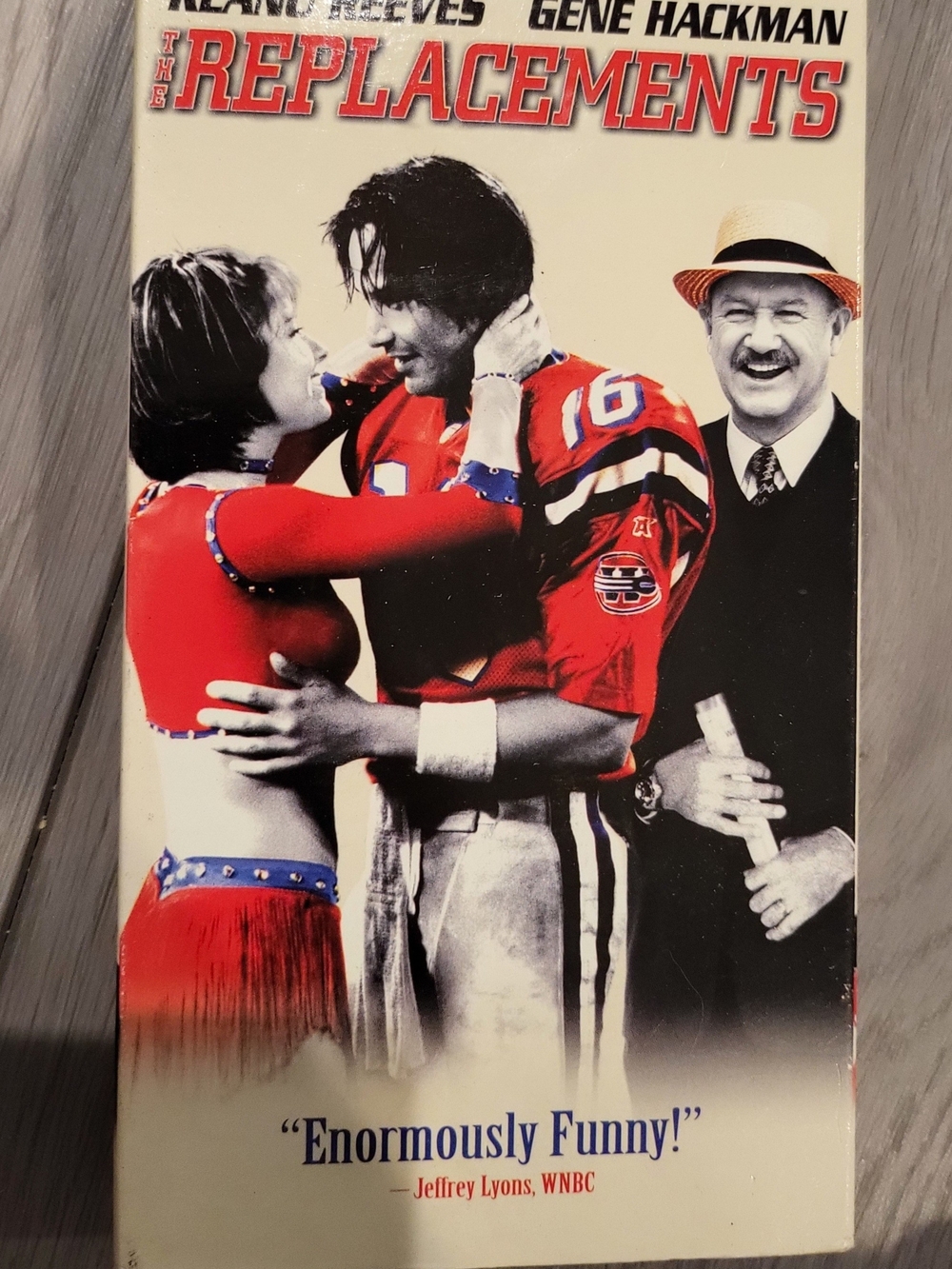 The Replacements VHS Keanu Reeves Gene Hackman Football Movie